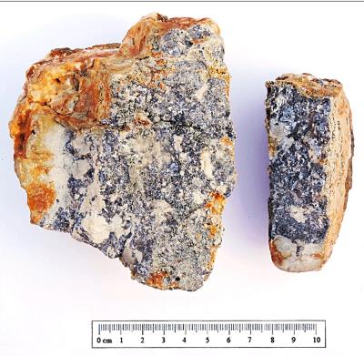 Galena, Pen Dylife. (CWO) Bill Bagley Rocks and Minerals